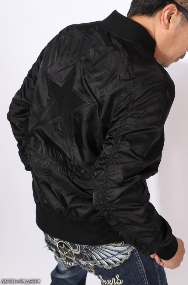 VANSON スター 中綿なし MA-1 ジャケット (NVJK-2506) 【送料無料