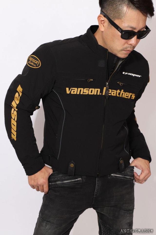 VANSON バンソン ストレッチ ライダースジャケット(TVS2109W)透湿防水