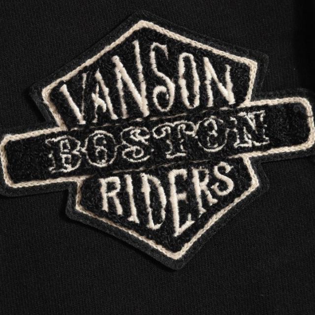 VANSON バンソン フルZIPパーカー (NVSZ-2522) 【送料無料】裏毛 刺繍