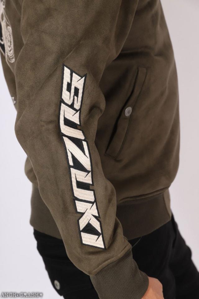 VANSON SUZUKI HAYABUSA ボンディング MA-1 (SMV-2507) 【送料無料