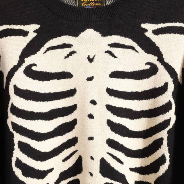 VANSON ボーン コットンジャガードニット クルーネック (NVKN-2501