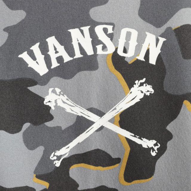 VANSON ドライ ラッシュガードフーディー (NVSZ-2604) 【送料無料】バンソン ボーン プリント_13