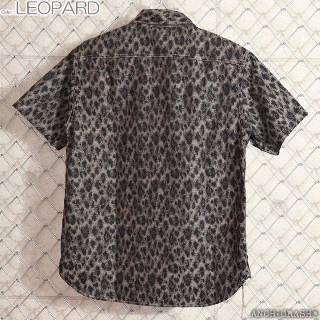 VANSON バンソン 定番 ワンポイント刺繍 ツイル 半袖シャツ (NVSS-807) 【送料無料】_18