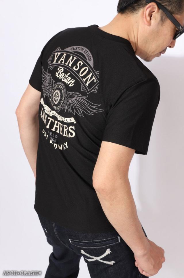 VANSON ヘビーウェイト ドライ 半袖 Tシャツ(NVST-2401)【送料無料