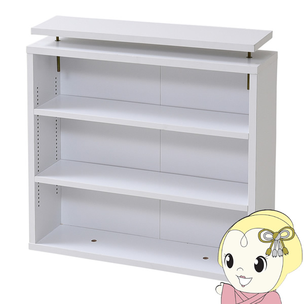 ブックシェルフ　1cmピッチ 薄型 大容量 文庫本ラック 上置き おしゃれ 本棚 壁面収納 突っ張り 木製 コミックラック