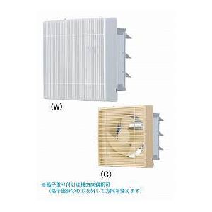 東芝 産業用換気扇 有圧形 格子タイプ 電気式シャッター・強弱付  単相100V用  排気専用  VFM-P30KK-W