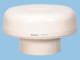 [予約]パナソニック トイレ用脱臭扇 　排気・臭突先端取付形 FY-18CE2