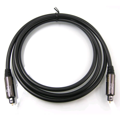 ワイズテック AUDIOTRAK 光デジタルケーブル GlassBlack2plus 3m GB2P300