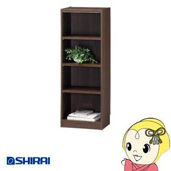 【メーカー直送】 TNL-1244-DK 白井産業 オープンラック タナリオ 高さ120cm×幅44cm DK【お客様組立品】