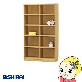 【メーカー直送】 TNL-1587-NA 白井産業 オープンラック タナリオ 高さ150cm×幅87cm NA【お客様組立品】の通販は