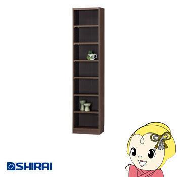 【メーカー直送】 TNL-19844-DK 白井産業 オープンラック タナリオ 高さ198cm×幅44cm DK【お客様組立品】の通販は