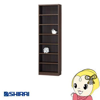 【メーカー直送】 TNL-19859-DK 白井産業 オープンラック タナリオ 高さ198cm×幅59cm DK【お客様組立品】