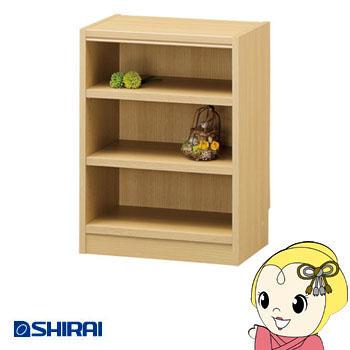 【メーカー直送】 TNL-6044-NA 白井産業 オープンラック タナリオ 高さ60cm×幅44cm NA【お客様組立品】