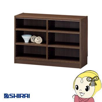 【メーカー直送】 TNL-6087-DK 白井産業 オープンラック タナリオ 高さ60cm×幅87cm DK【お客様組立品】 10,164円