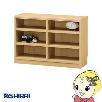 【メーカー直送】 TNL-6087-NA 白井産業 オープンラック タナリオ 高さ60cm×幅87cm NA【お客様組立品】