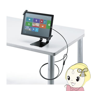 SLE-31STB13BK サンワサプライ タブレット汎用セキュリティ10〜13インチ対応 eセキュリティの通販は