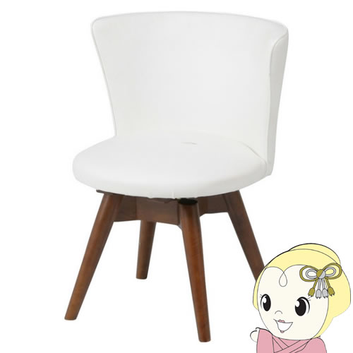 チェア おしゃれ 不二貿易 ダイニングチェアー クラム ウエンジ／ホワイト 【メーカー直送】の通販は