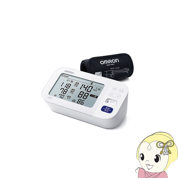 在庫あり　血圧計 オムロン 上腕式 上腕式血圧計 ACアダプター付属 HCR-7402