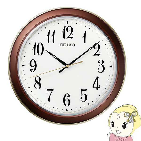 セイコー SEIKO 夜でも見える 電波掛け時計 自動点灯 色が選べるライト KX261Bの通販は