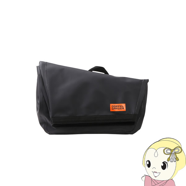 【メーカー直送】 ドッペルギャンガー ターポリンシングルサイド メッセンジャーバッグ DBT509-BKの通販は 5,707円