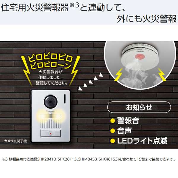 パナソニック ワイヤレスモニター付き テレビドアホン あんしん応答