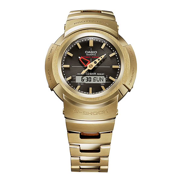 G-SHOCK カシオ CASIO ジーショック AWM-500 フルメタル ゴールド