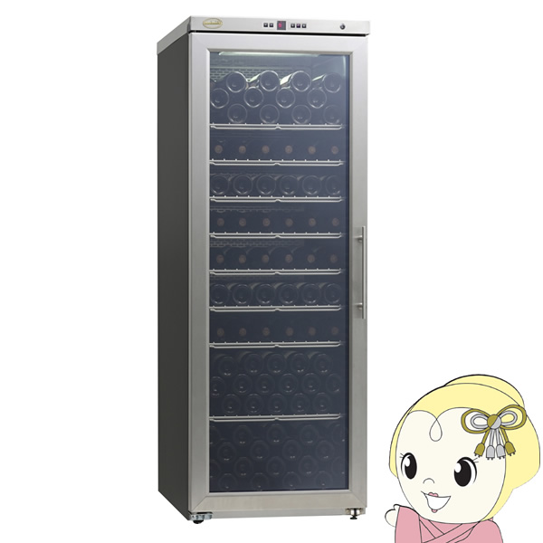 【メーカー直送/標準設置込】【左開き】グローバル シャンブレア ワインセラー 160本収納 プレミアム160 左ヒンジ PROF200-L