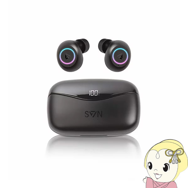 【スティーヴ・アオキ全面監修】 SVN Sound by Steve Aoki 完全ワイヤレス イヤホン Neon200の通販は