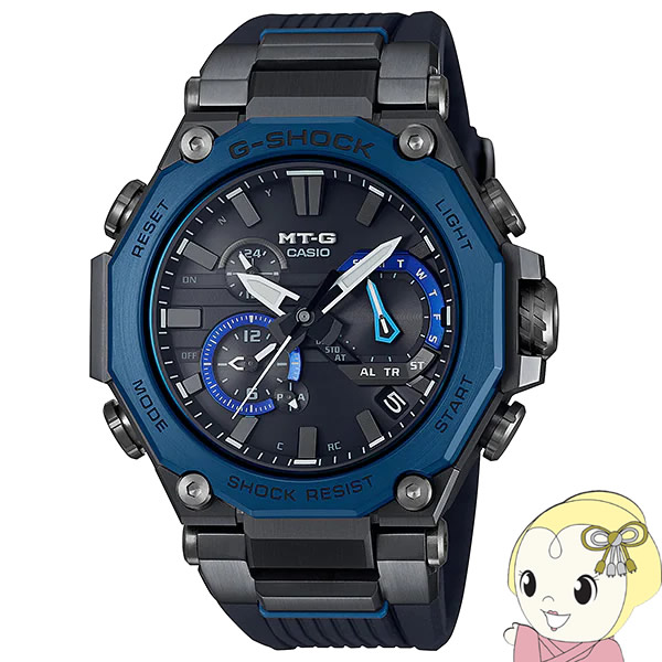 在庫あり　カシオ Gショック G-SHOCK 腕時計 デュアルコアガード MT-G ソーラー電波 MTG-B2000B-1A2JF