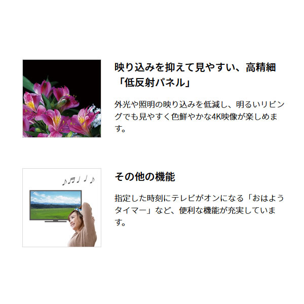 SHARP シャープ 4K 液晶テレビ AQUOS CH1ライン 4T-C50CH1 [50インチ]_2