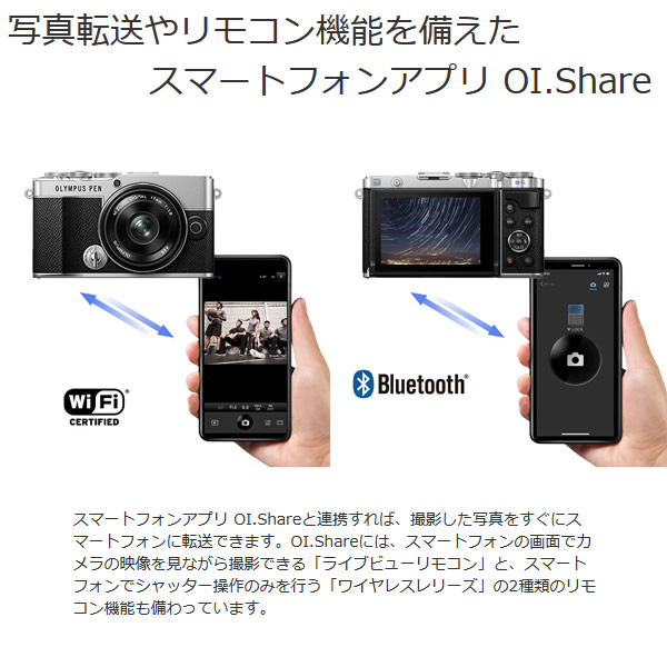 OLYMPUS オリンパス ミラーレス 一眼デジタルカメラ PEN E-P7 14-42mm