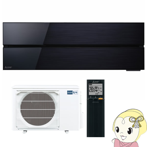 三菱電機 ルームエアコン 霧ヶ峰 style FLシリーズ 12畳 オニキスブラック MSZ-FL3621-K