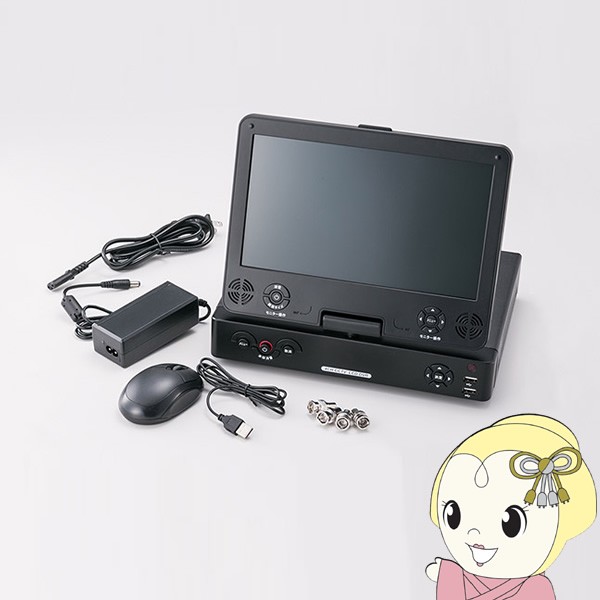 NSK 4CHモニター付きデジタルビデオレコーダー NS-F401MRの通販は