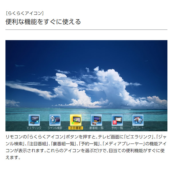 在庫あり　パナソニック 32V型 ハイビジョンビエラ J300シリーズ Wチューナー搭載 液晶テレビ VIERA TH-32J300　1人暮らし 新生活_5