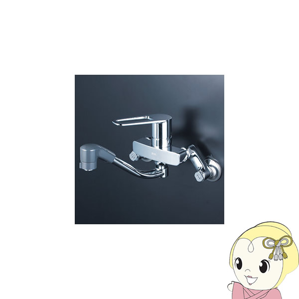 【直送】 KVK シングルシャワー付混合栓 (KM5000ZTF対応機種) MSK110KZRFUT 寒冷地用の通販は