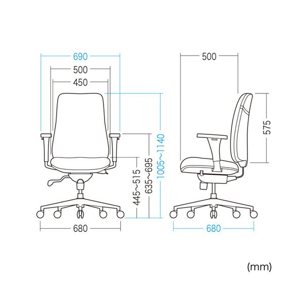 【メーカー直送】 サンワサプライ 3D可動肘 高機能 ハイバック オフィスチェア （ブラック） SNC-T160BK