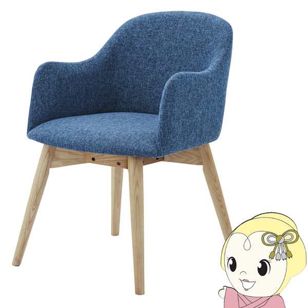 ダイニングチェア 北欧 肘付き レザー おしゃれ 安い 木製 完成品 木脚 布 ファブリック チェアー 椅子 イス 東谷の通販は