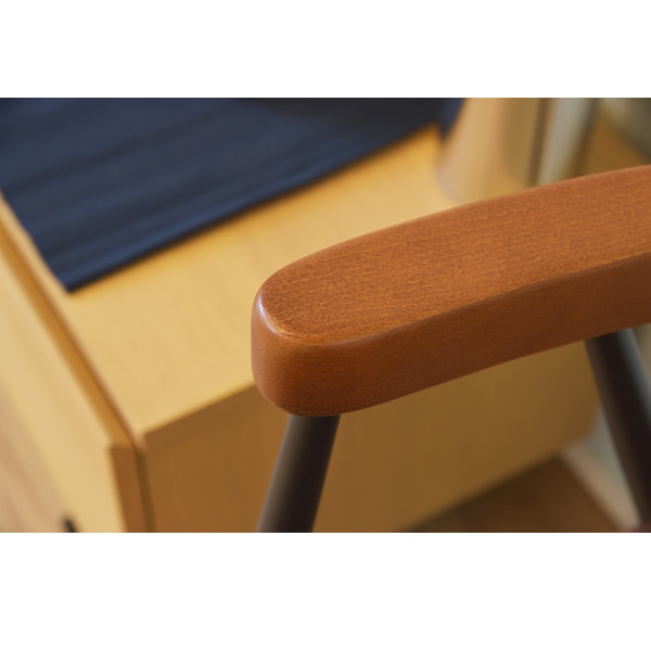 ダイニングチェア おしゃれ 椅子 イス レザー 肘あり 固定脚 シンプル モダン ヴィンテージ ビンテージ ブラウン 東谷【メーカー直送】_3