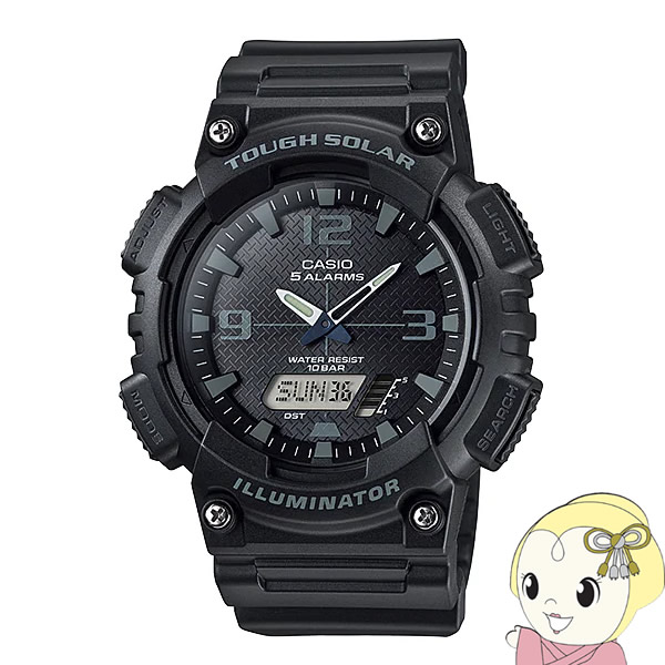 在庫あり　カシオ ソーラー充電 腕時計 スタンダードウォッチ AQ-S810W-1A2JH 10気圧防水 メンズ