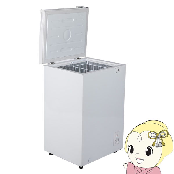 【メーカー直送】冷凍庫 家庭用 99L 上開き 小型 静音 大容量 省エネ まとめ買い 冷凍食品 節電 白 ホワイト MAXZEN JF100ML01WH