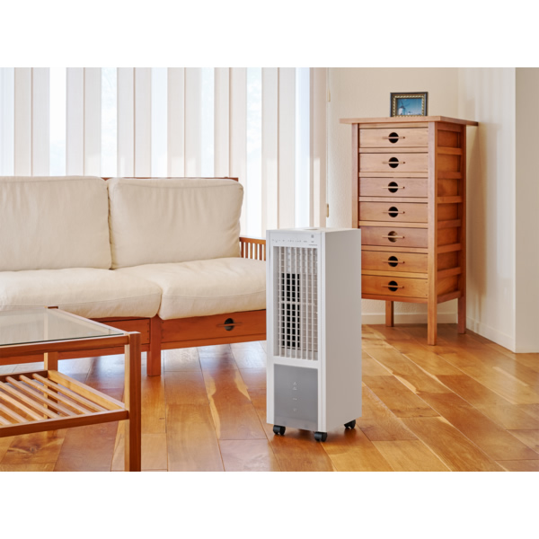 在庫僅少　テクノス テクノイオン搭載リモコン冷風扇 TCI-008 保冷剤パック タンク取り外し可 おしゃれ_7