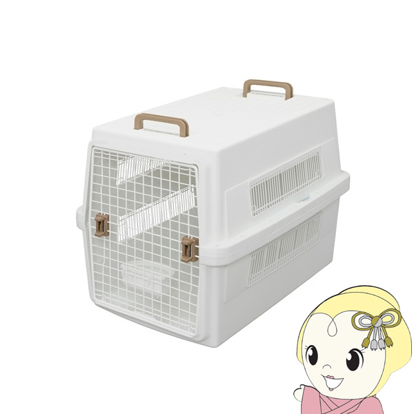 アイリスオーヤマ ATC-870-W エアトラベルキャリー ペットキャリー ホワイト Lの通販は