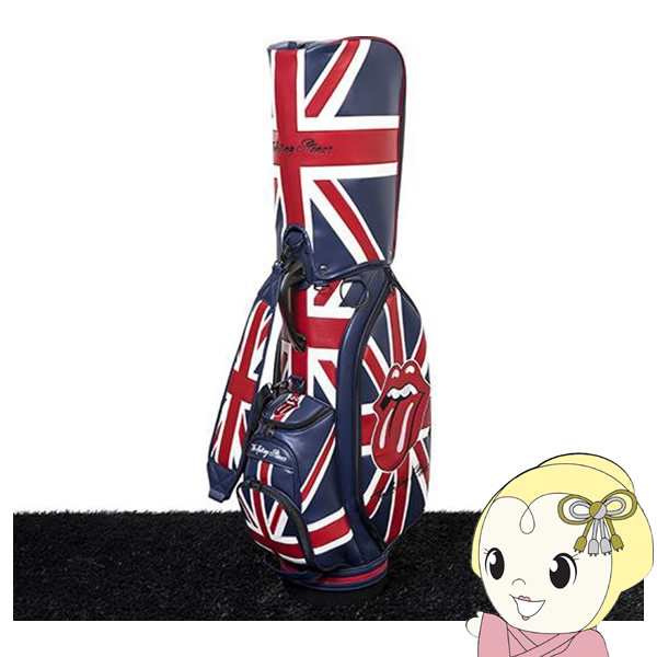 在庫処分　キャディバッグ バックスピン ゴルフバッグ ローリングストーンズ The Rolling Stones Union Jack Tour Golf Bag BA02C101