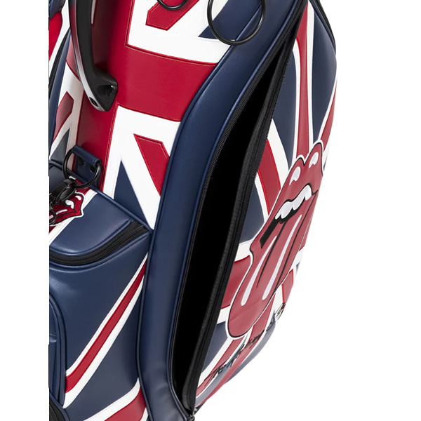 在庫処分 キャディバッグ バックスピン ゴルフバッグ ローリング