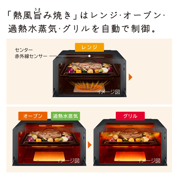 在庫処分 日立 HITACHI ヘルシーシェフ スチームオーブンレンジ 過熱