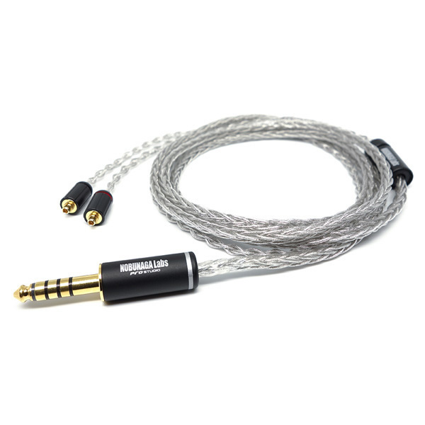 NOBUNAGA Labs 玉兎 Gyokuto 4.4mm5極バランス/MMCX リケーブル NLV-GYT