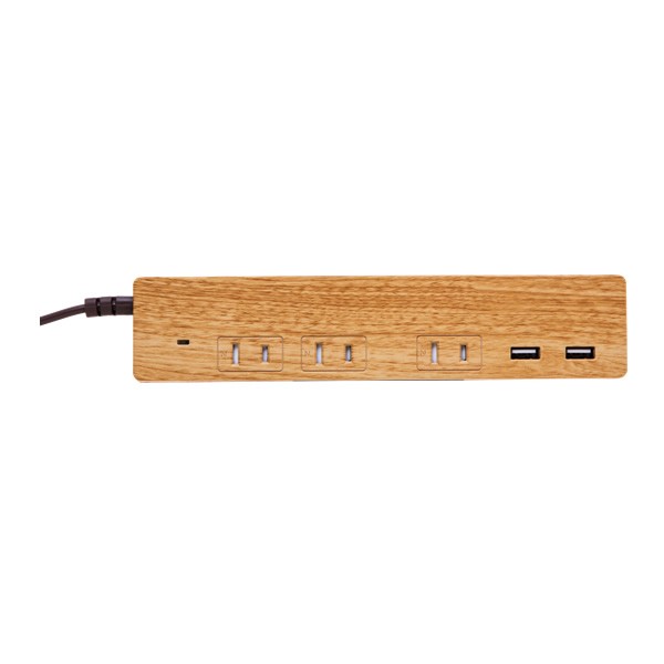 予約 10月下旬以降]Fargo ファーゴ Natural Wood Tap 電源タップ 木目調 AC3個口 2.1A USB2ポート ベージュウッド  個別スイッチ付き PT3の通販はau PAY マーケット - ぎおん