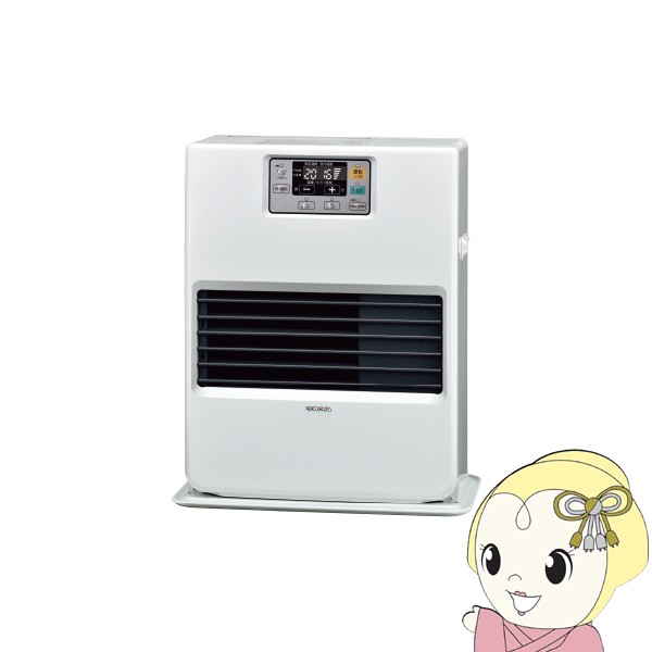 コロナ CORONA 寒冷地用大型石油ストーブ FF式温風 ガス化式 別置タンク式 主に9畳用 FF-VG35SF-Wの通販はau PAY マーケット  - ぎおん