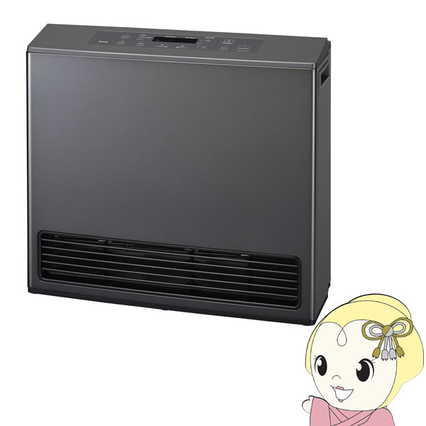 在庫あり　リンナイ　ガスファンヒーター RC-U5801PE-BG 都市ガス・13A用 木造15畳/鉄筋21畳まで ブラウニッシュグレー エコ機能 スポット暖房