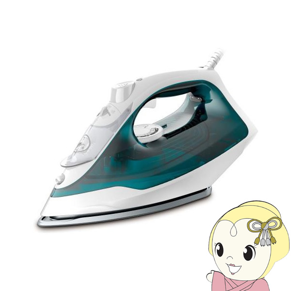 [予約]T-fal ティファール コードつきスチームアイロン スチームグライド グリーン FV2889J0